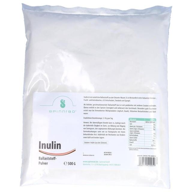 Inulin Probiotisches Ballaststoff Pulver 500 g Pulver product image