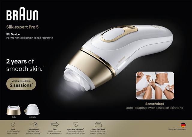 IPL Silk·expert Pro 5 Hårborttagning Hemma 2 huvuden PL5221 product image