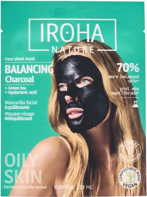 Iroha Detox Black Sheet Mask - 1 PCS product image