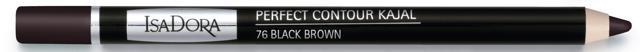 IsaDora Perfect Contour Kajal Black Brown 1.2 g product image