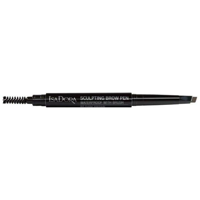 IsaDora Sculpting Brow Pen Waterproof With Brush Dark Brown product image