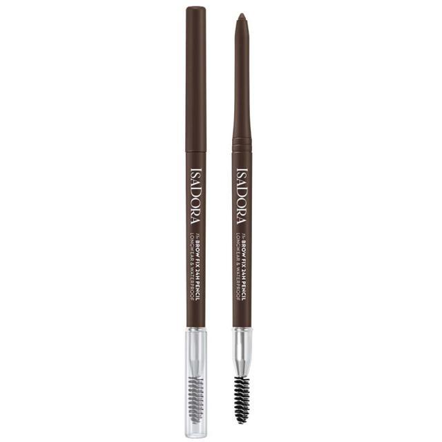 IsaDora The Brow Fix 24h Pencil Longwear & Waterproof 02 Dark Bro product image