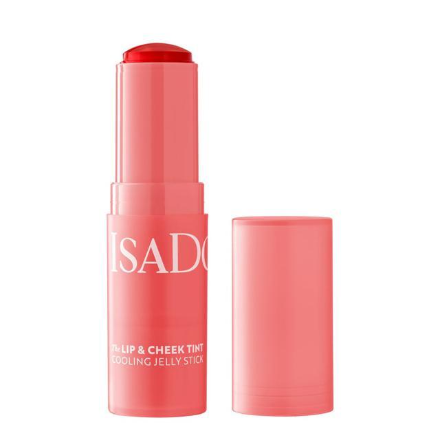 IsaDora The Lip & Cheek Tint Cooling Jelly Stick 10 Coral Rouge product image