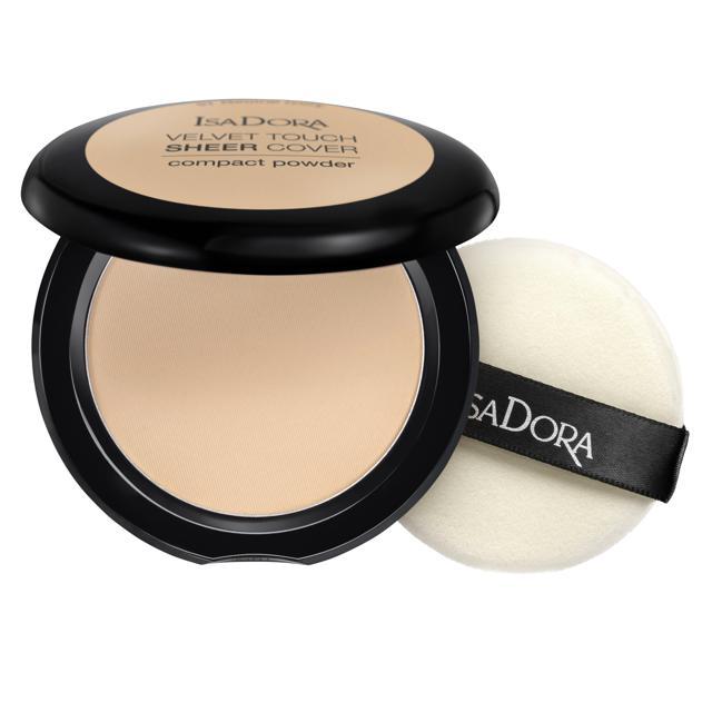 IsaDora Velvet Touch Sheer Cover Compact Powder Neutral Ivory 10 g product image
