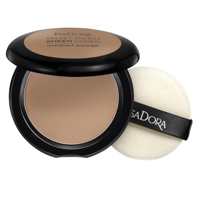IsaDora Velvet Touch Sheer Cover Compact Powder Neutral Almond 10 g product image