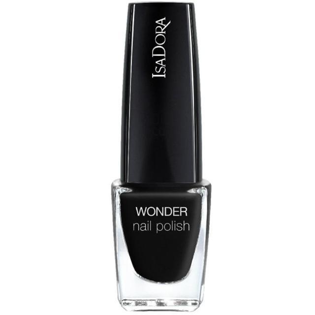 IsaDora Wonder Nail Polish Black Lacquer product image