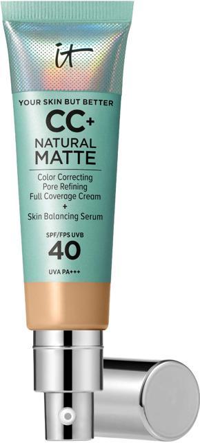 IT Cosmetics CC+ Natural Matte Foundation 32ml Medium Tan product image