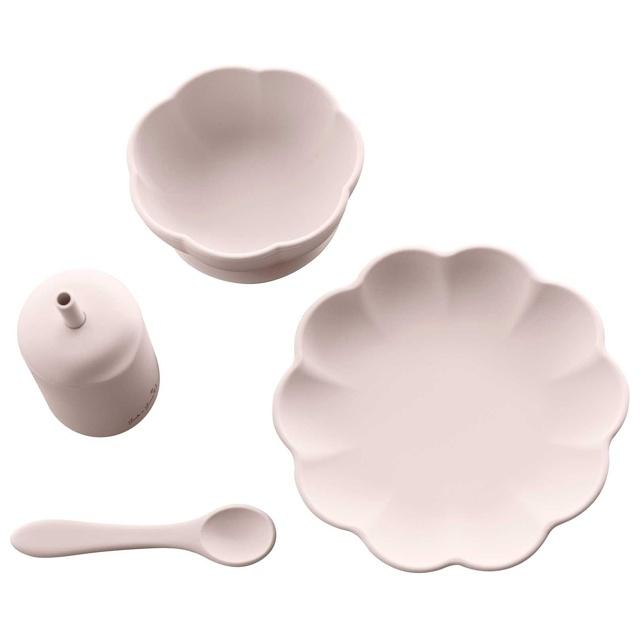 Jack o Juno Little Poppy Dining Set Light Pink product image