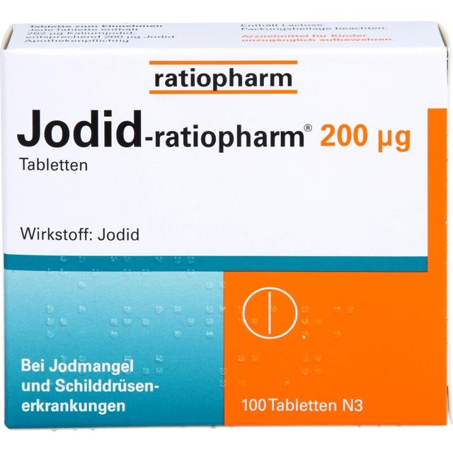 JODID-ratiopharm 200 μg Tabletten product image
