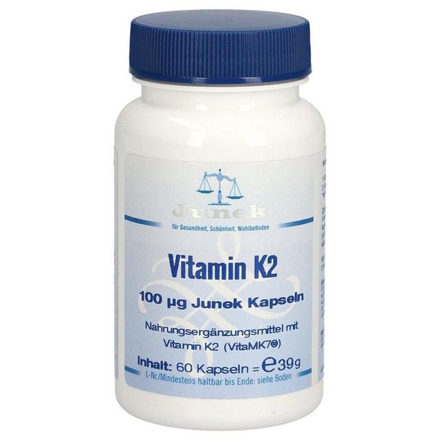 Vitamin K2 100 ug Junek Kapseln, 60 St Kapseln product image