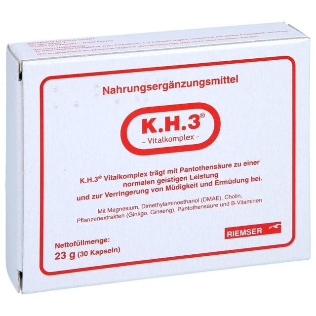 K.H.3 Vitalkomplex Kapseln product image