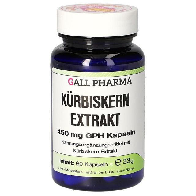KÜRBISKERN EXTRAKT 450 mg GPH Kapseln product image