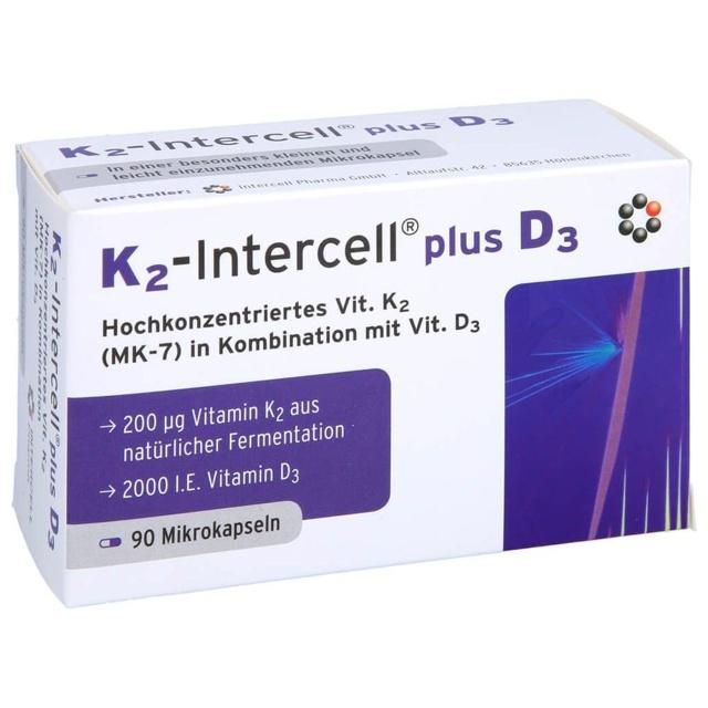 K2-INTERCELL plus D3 Kapseln product image