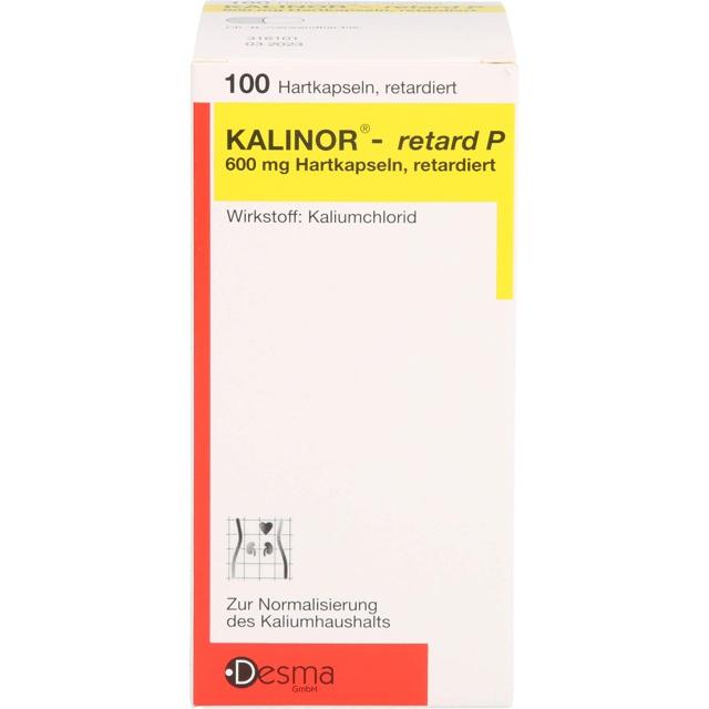 KALINOR retard P 600 mg Hartkapseln product image
