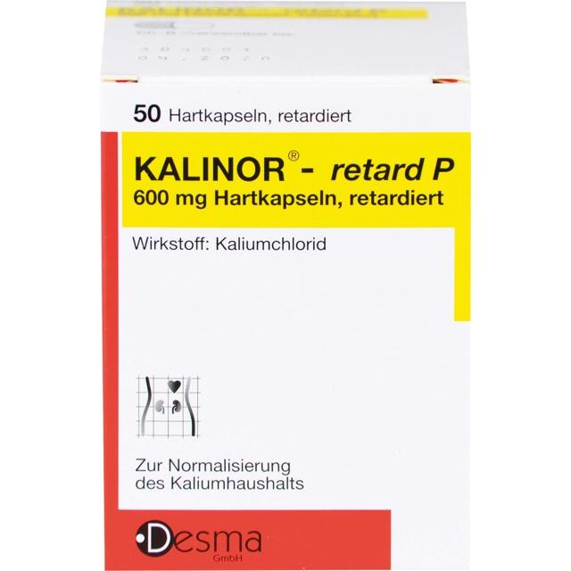 KALINOR retard P 600 mg Hartkapseln product image