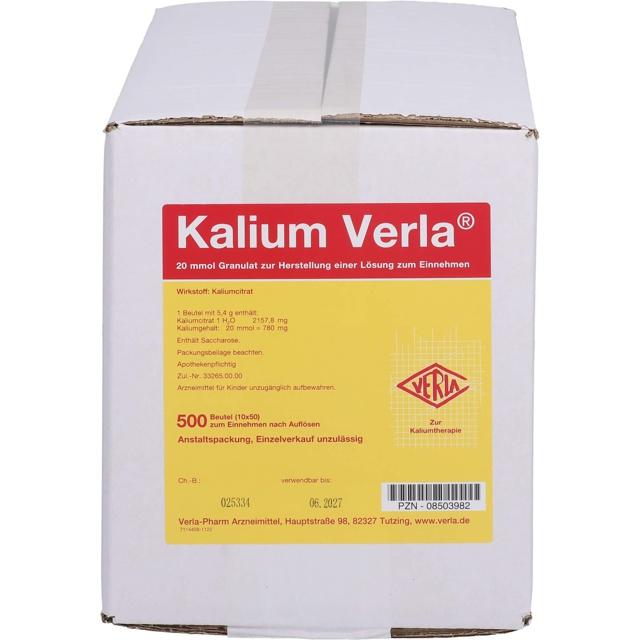 KALIUM VERLA Granulat Btl. product image