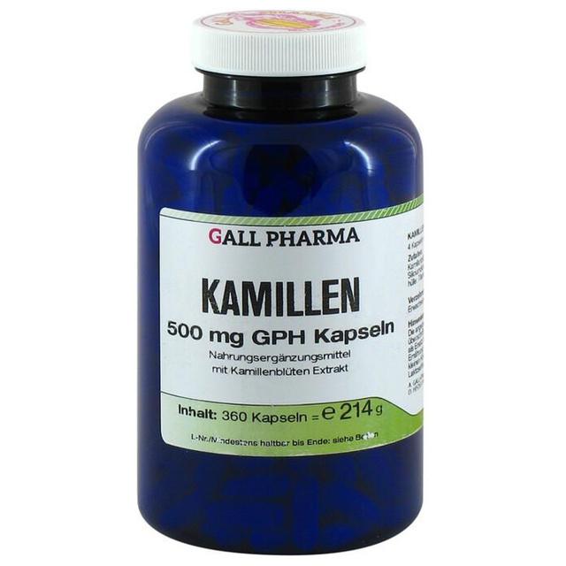Kamillen 500 mg GPH Kapseln, 360 St Kapseln product image