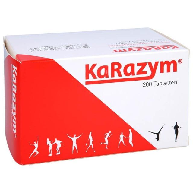 KARAZYM magensaftresistente Tabletten 200 St Tabletten magensaftresistent product image