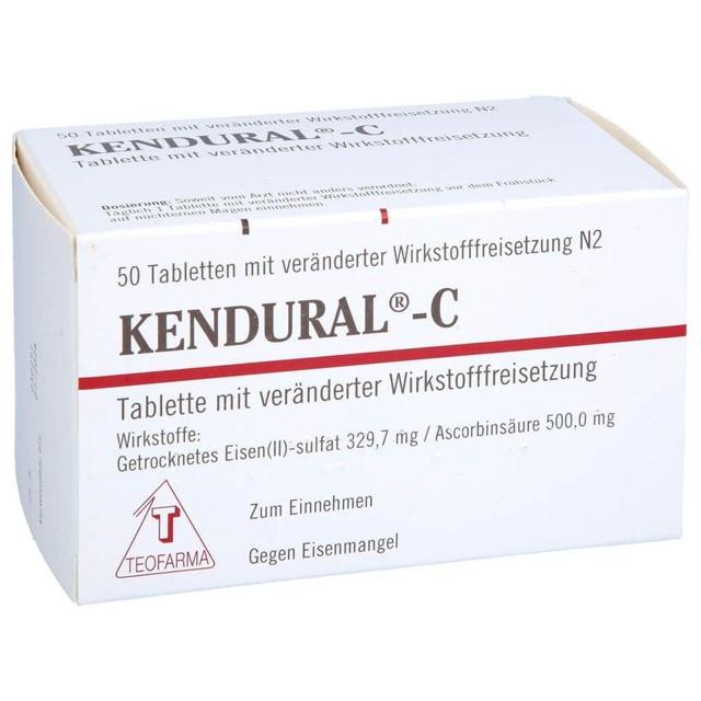 KENDURAL C Retardtabletten product image
