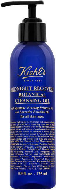 Kiehl's Midnight Recovery Botanical Cleansing Oil 175ml product image