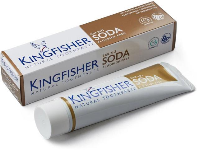 Kingfisher Tandkräm Baking Soda Mint (utan fluor) 100 ml product image