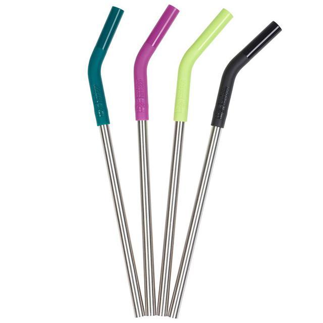 Klean Kanteen Sugrörsset 8 mm, 4-pack product image