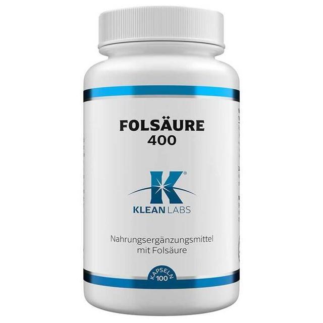 KLEAN LABS Folsäure 400 100 St Kapseln product image