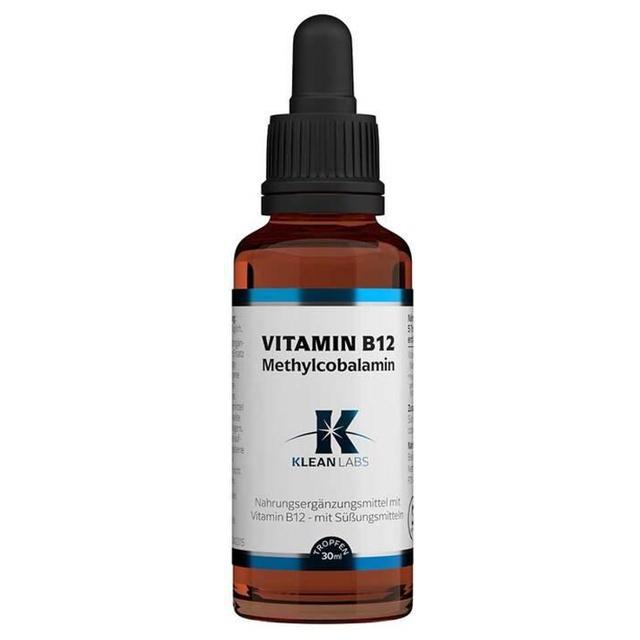 KLEAN LABS VITAMIN B12 Methylcobalamin 30 ml Flüssigkeit product image