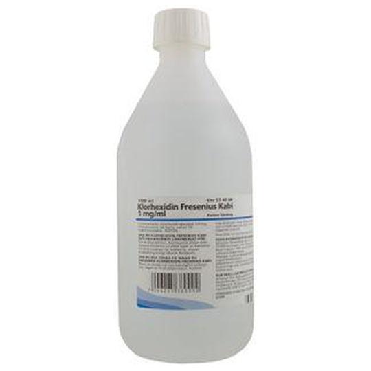 Klorhexidin Fresenius Kabi, kutan lösning 1 mg/ml, 1000 ml product image