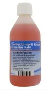Klorhexidinsprit färgad Fresenius Kabi Kutan lösning product image
