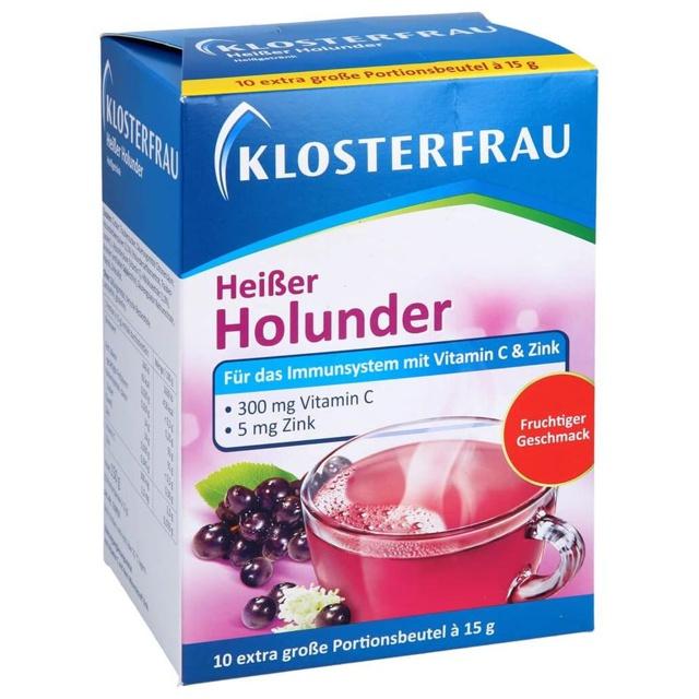 KLOSTERFRAU Broncholind heißer Holunder Granulat product image