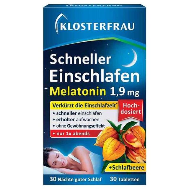 Klosterfrau Schneller Einschlafen Tabletten, 30 St Tabletten product image