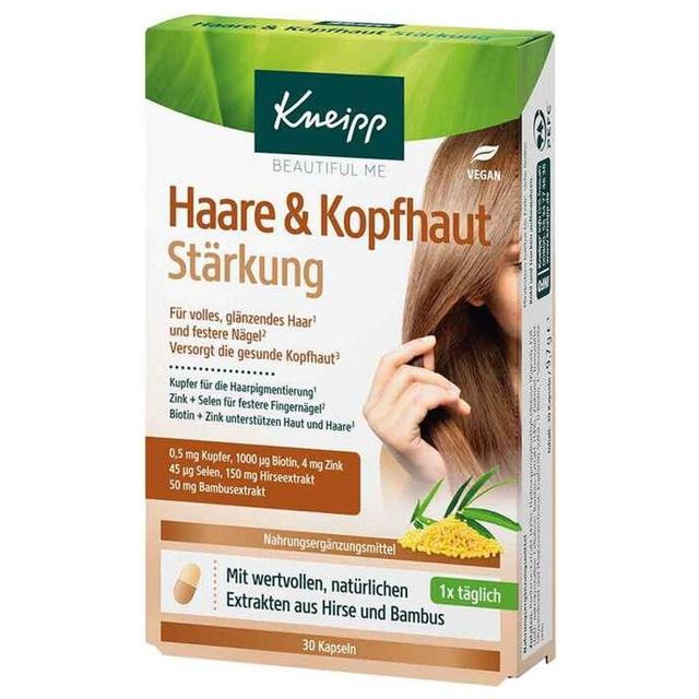 Kneipp Haare & Kopfhaut Stärkung Kapseln, 30 St Kapseln product image