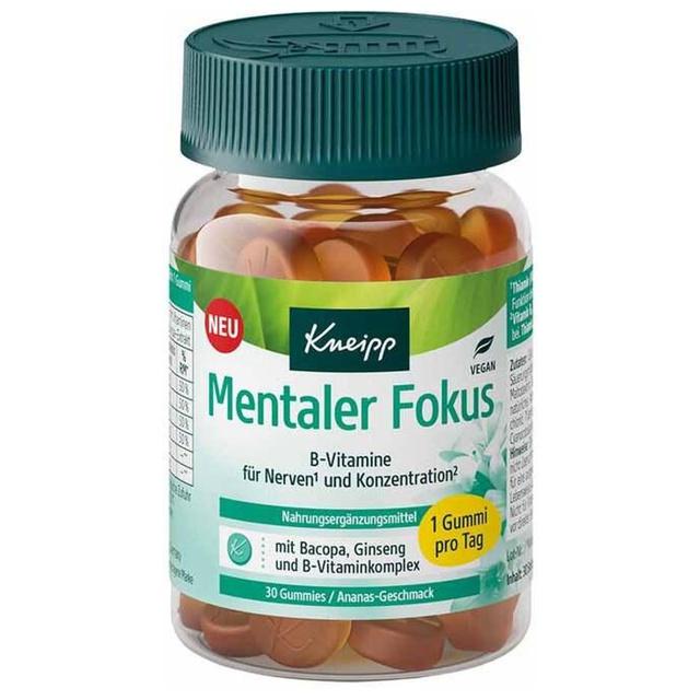 Kneipp Mentaler Fokus Gummies, 30 St n.v. product image