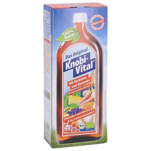 KNOBIVITAL mit Kurkuma und Holunder Bio product image