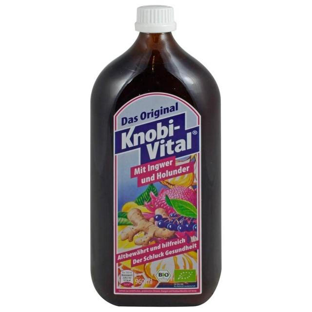 KNOBIVITAL mit Ingwer und Holunder Bio product image