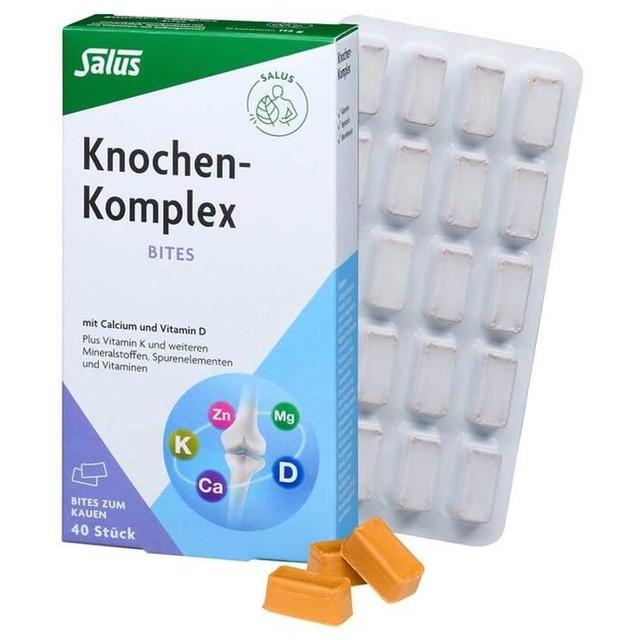 Knochen-Komplex Bites Kautabletten Salus, 40 St Kautabletten product image