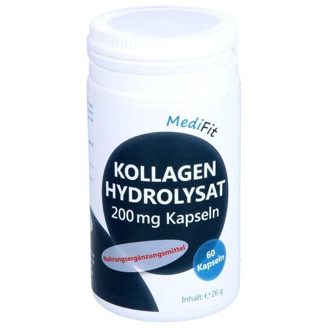 KOLLAGEN HYDROLYSAT 200 mg Kapseln MediFit product image
