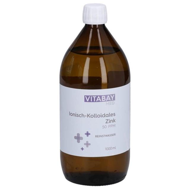 Kolloidales Zink 50 Ppm Reinheitsstufe 99,99%, 1000 ml Flüssigkeit product image