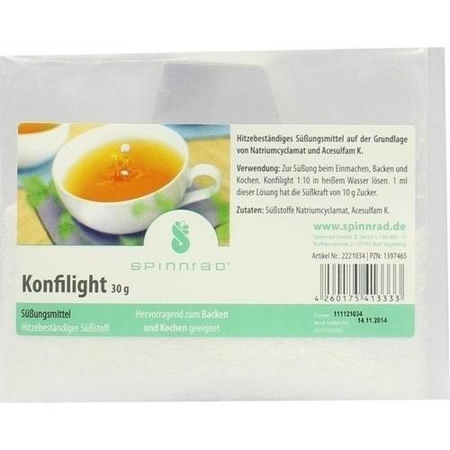 Konfilight Hitzebeständiger Süßstoff 30 g Pulver product image
