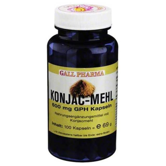 KONJACMEHL 600 mg Kapseln product image