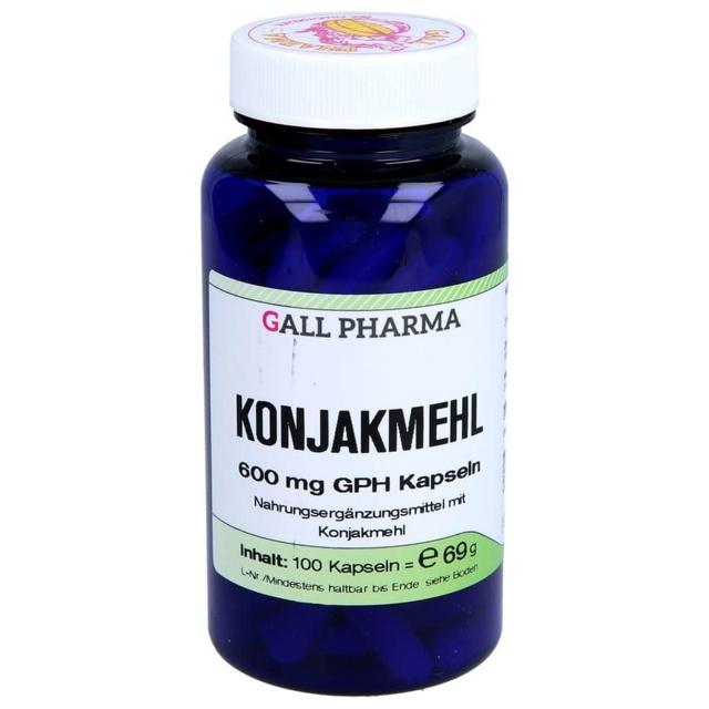 KONJAKMEHL 600 mg Kapseln product image