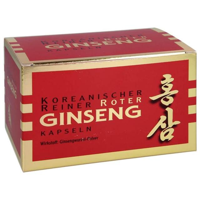 Koreanischer Reiner Roter Ginseng Kapseln 300mg 200 St Kapseln product image