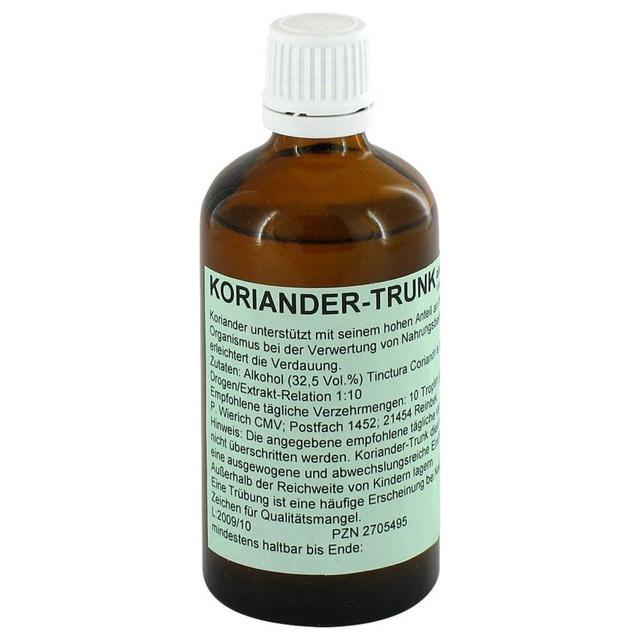 Koriander Trunk Tropfen, 100 ml Tropfen product image
