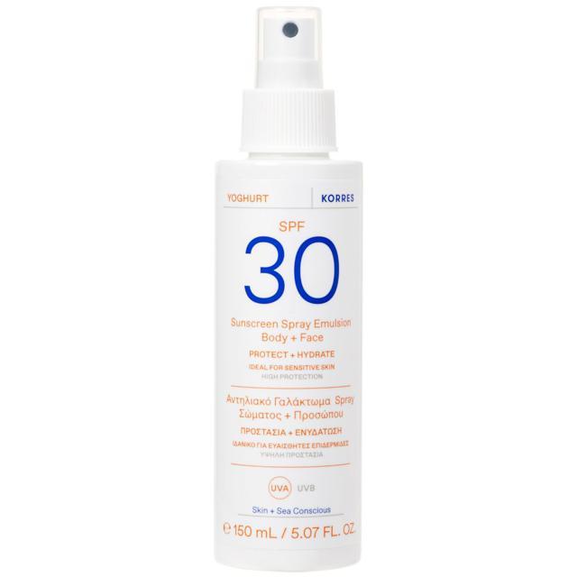Korres Yoghurt Spray Emulsion SPF30, 150 ml product image