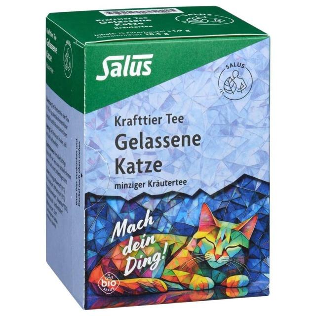 KRAFTTIER Tee Gelassene Katze Bio Salus Filterbtl. product image
