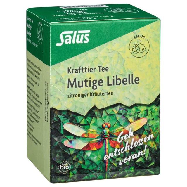 KRAFTTIER Tee Mutige Libelle Bio Salus Filterbeut. product image