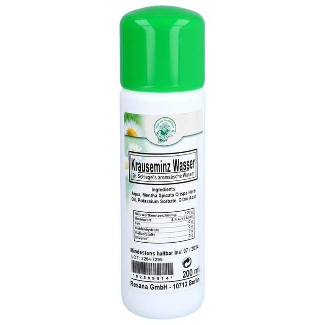 Krauseminzwasser Dr. Schlege, 200 ml Liquidum product image