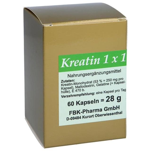 KREATIN 1X1 pro Tag Kapseln product image