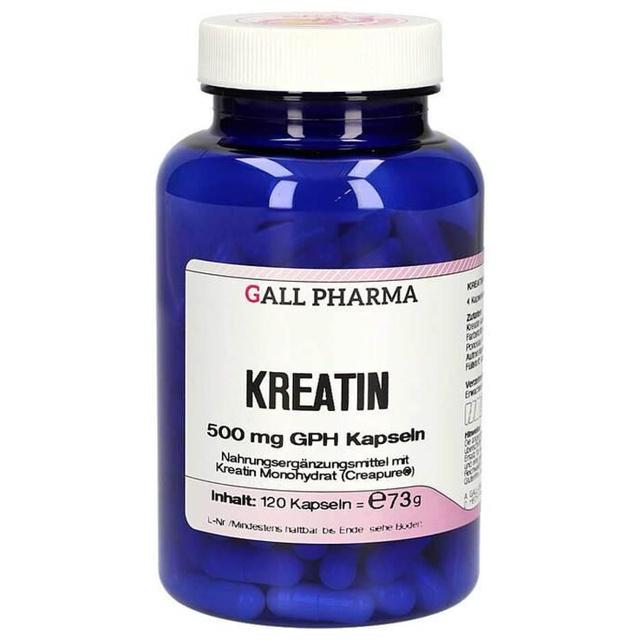 Kreatin GPH 500 mg Kapseln, 120 St Kapseln product image
